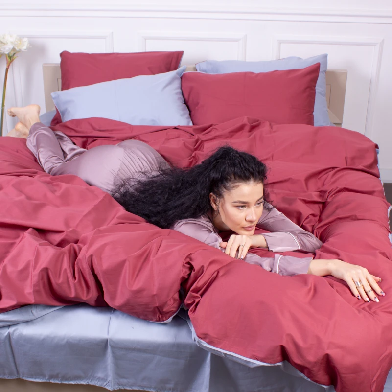 Комплект постельного белья Сатин 0847 + 0843 Thomas - 7