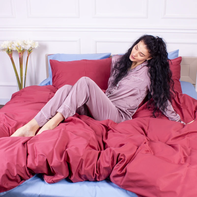 Комплект постельного белья Сатин 0847 + 0842 Donald - 1