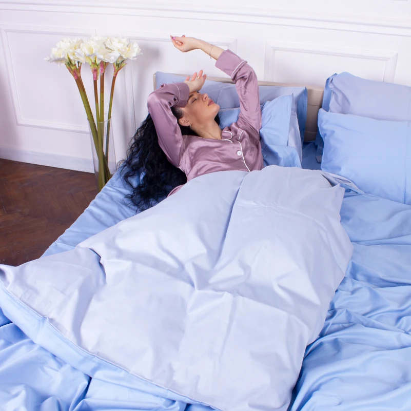 Комплект постельного белья Сатин 0843 + 0842 George - 5