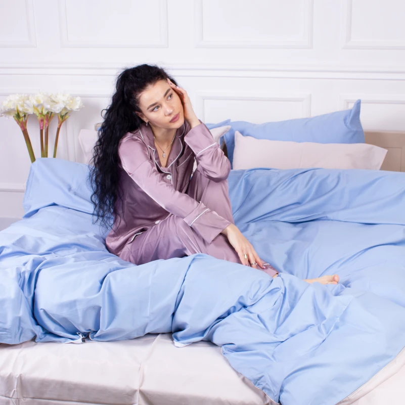 Комплект постельного белья Сатин 0842 + 0841 Moore - 2