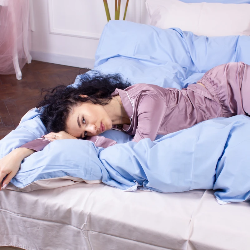 Комплект постельного белья Сатин 0842 + 0841 Moore - 5