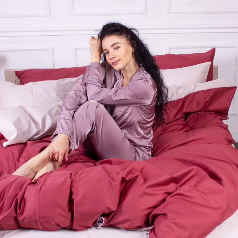 Комплект постельного белья Сатин 0847 + 0841 Billy - 6