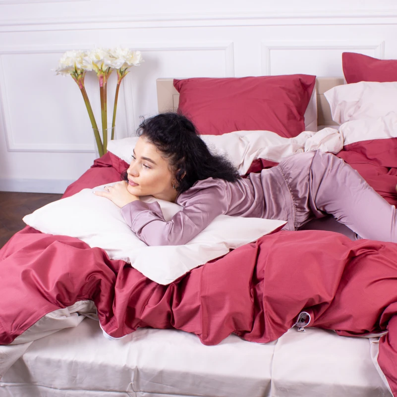 Комплект постельного белья Сатин 0847 + 0841 Billy - 7