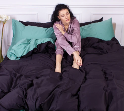 Комплект постельного белья Сатин 0848 + 0844 Henry - 2