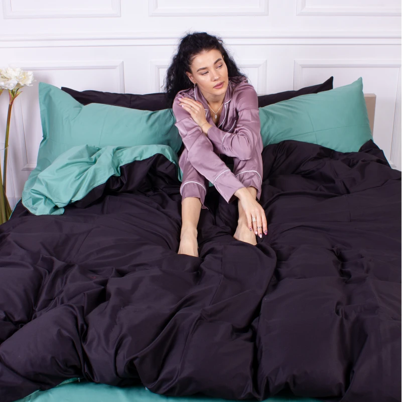 Комплект постельного белья Сатин 0848 + 0844 Henry - 1