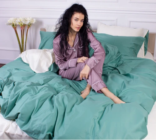 Комплект постельного белья Сатин 0844 +0840 Davies - 2