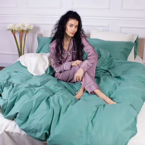 Комплект постельного белья Сатин 0844 +0840 Davies - 2