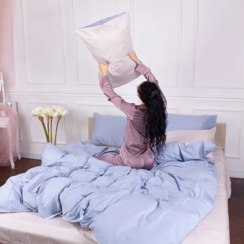 Наволочка Сатин 0843 + 0841 Sandra - 2