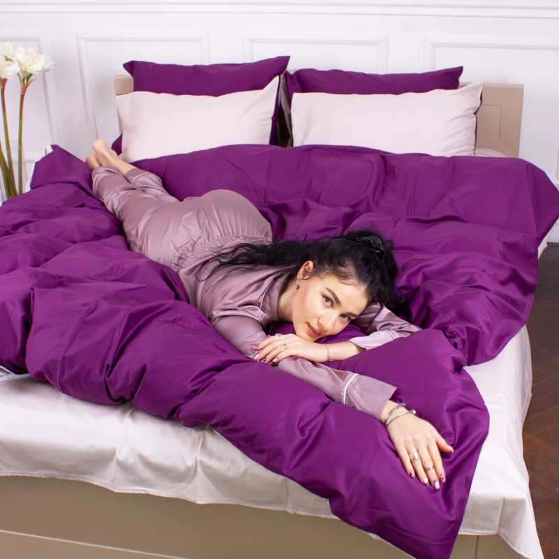 Комплект постельного белья Сатин 0846 + 0841 Margaret - 5