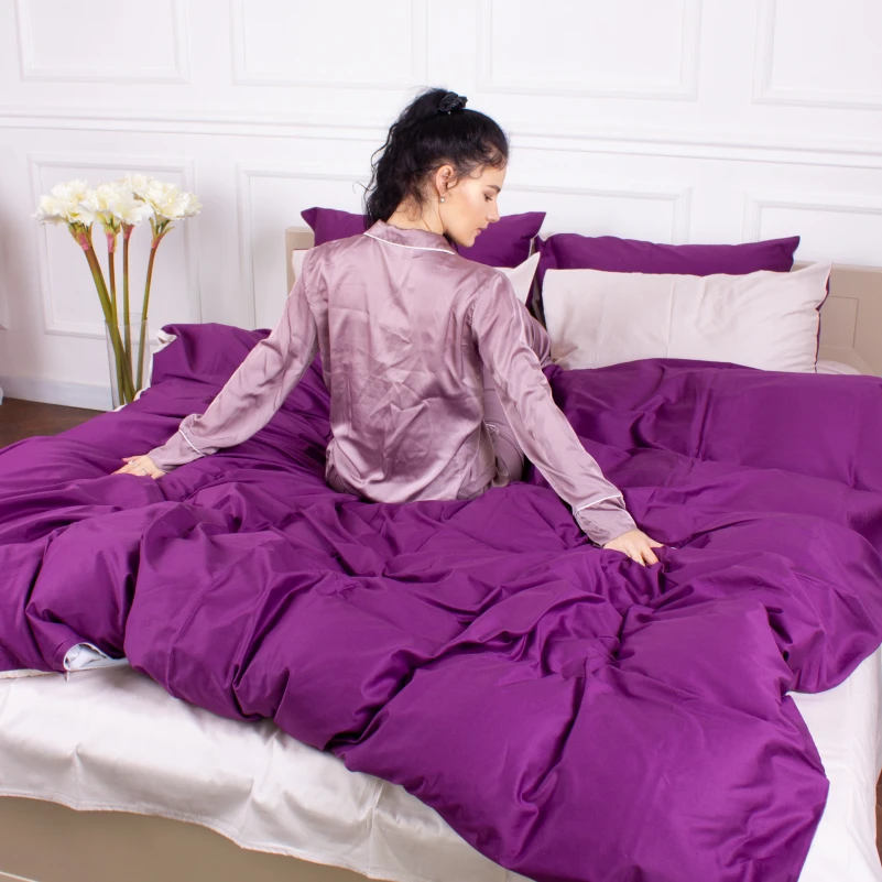 Комплект постельного белья Сатин 0846 + 0841 Margaret - 4