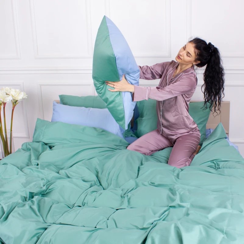 Комплект постельного белья Сатин 0844 + 0842 Jack - 4