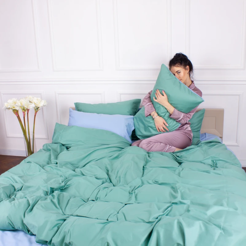 Комплект постельного белья Сатин 0844 + 0842 Jack - 2