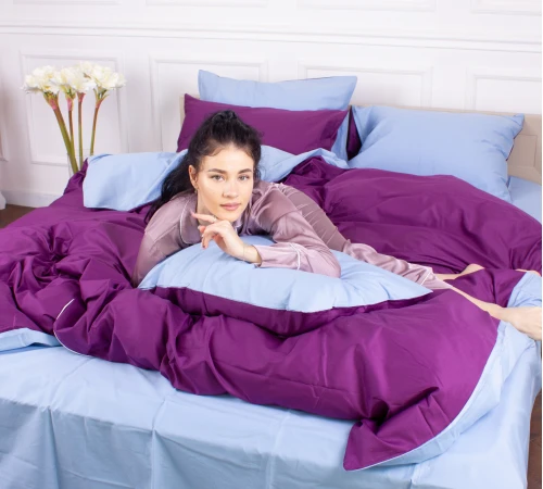 Комплект постельного белья Сатин 0846 + 0842 Agnes - 2