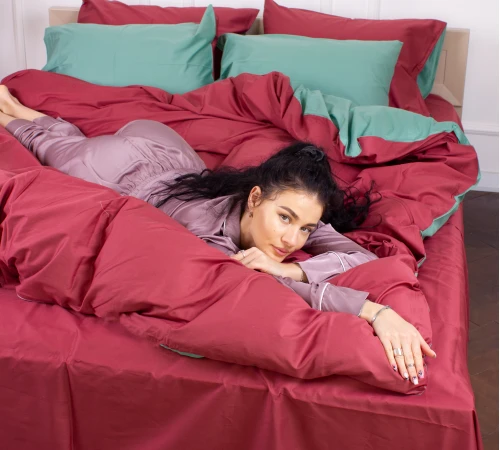 Комплект постельного белья Сатин 0844+ 0847 Ralph - 2