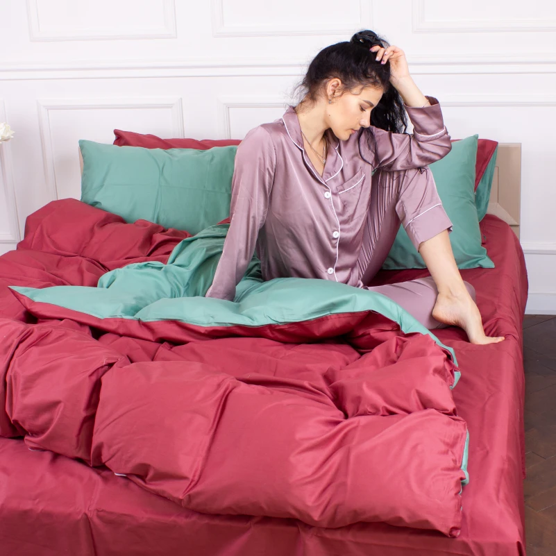 Комплект постельного белья Сатин 0844+ 0847 Ralph - 4