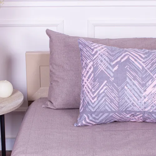 Наволочка Бязь 17-0448 Geometry of love - 2