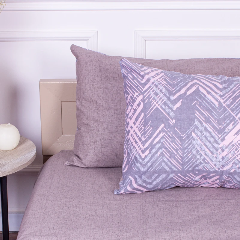 Наволочка Бязь 17-0448 Geometry of love - 1