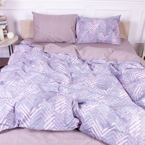 Комплект постельного белья Бязь 17-0448 Geometry of love - 2