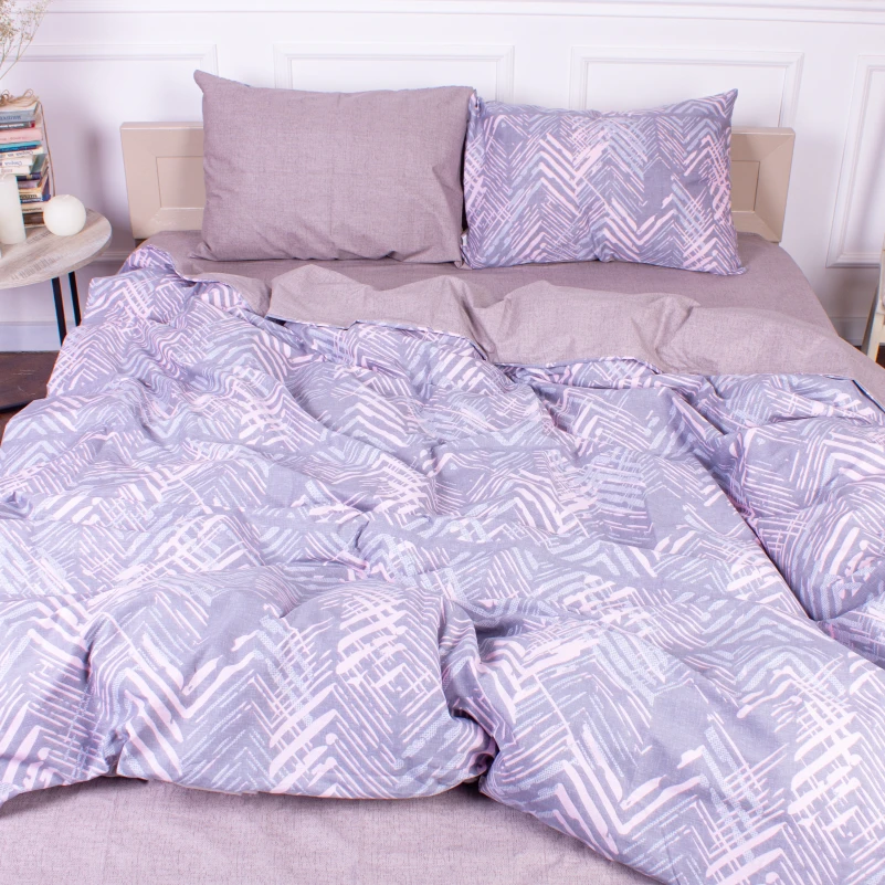 Наволочка Бязь 17-0448 Geometry of love - 2