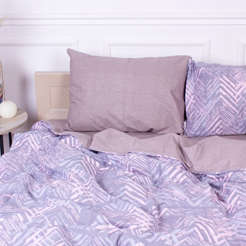 Наволочка Бязь 17-0448 Geometry of love - 3