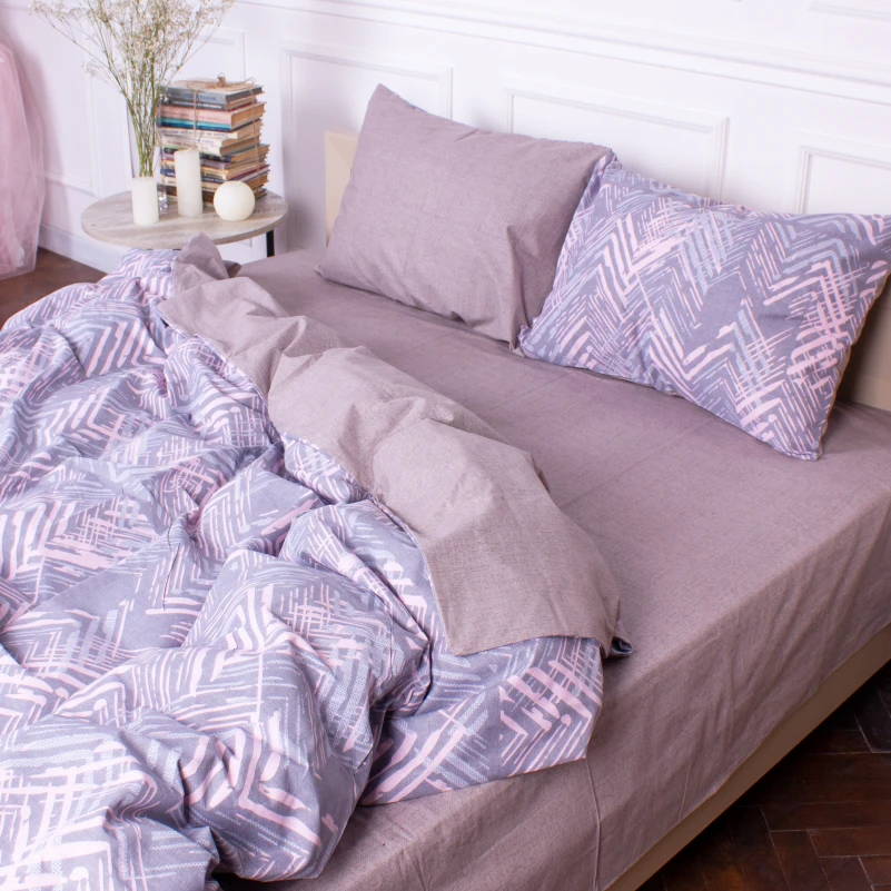 Пододеяльник MirSon Ranforce Elite 17-0448 Geometry of love