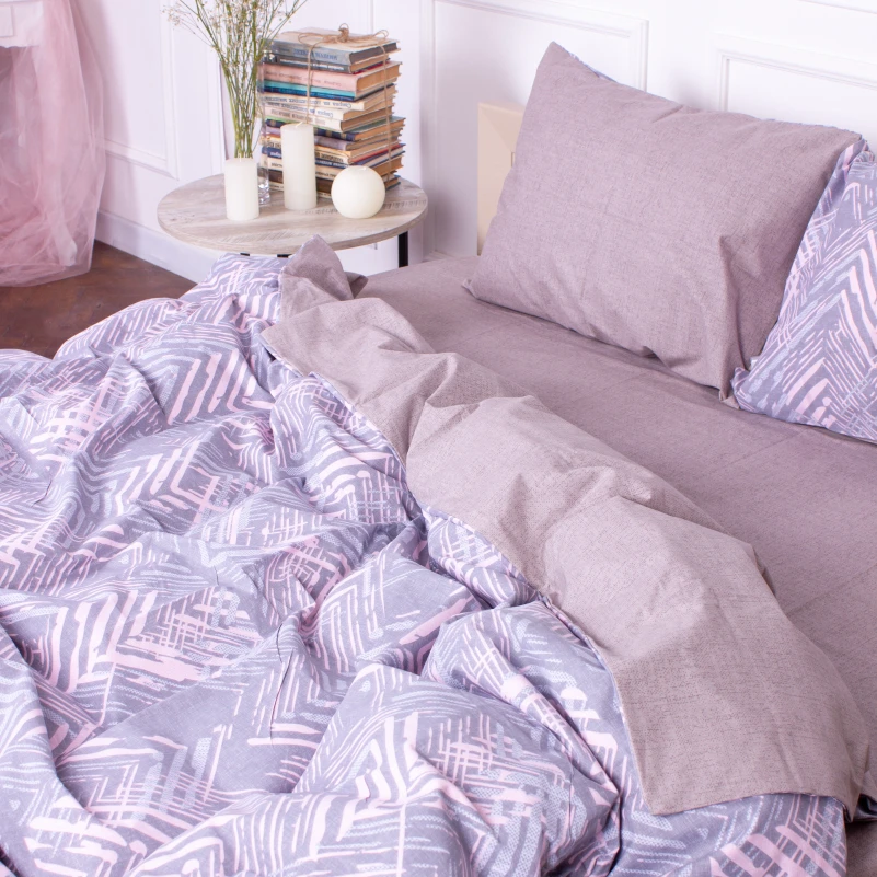 Пододеяльник MirSon Ranforce Elite 17-0448 Geometry of love - 1