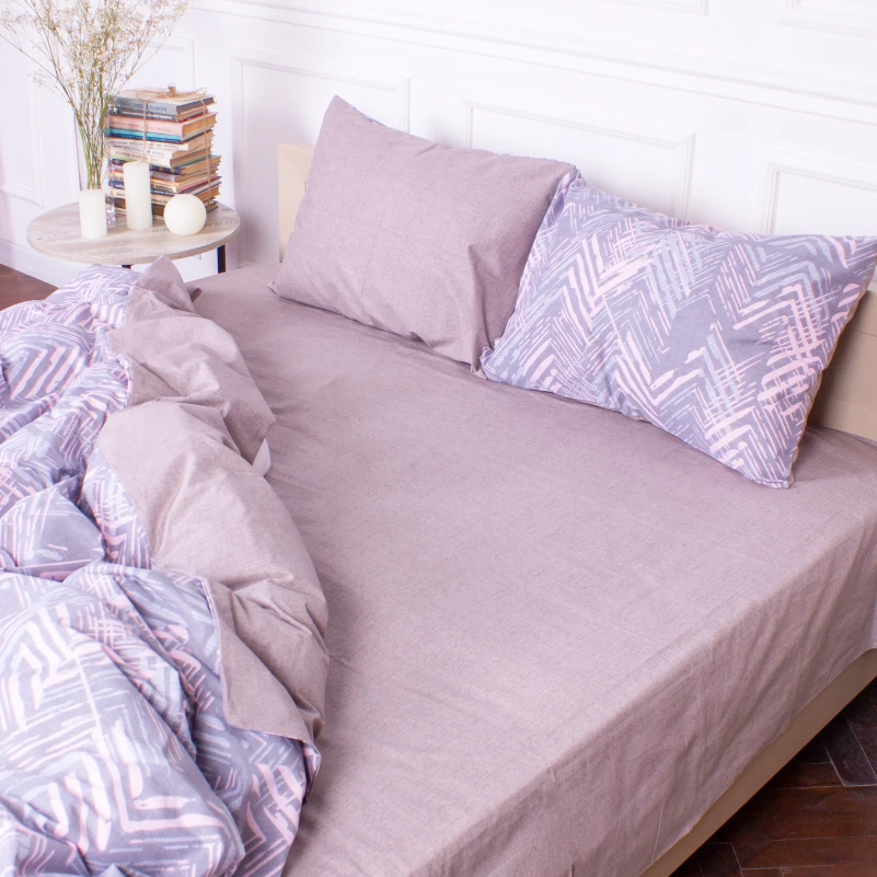 Пододеяльник MirSon Ranforce Elite 17-0448 Geometry of love - 3