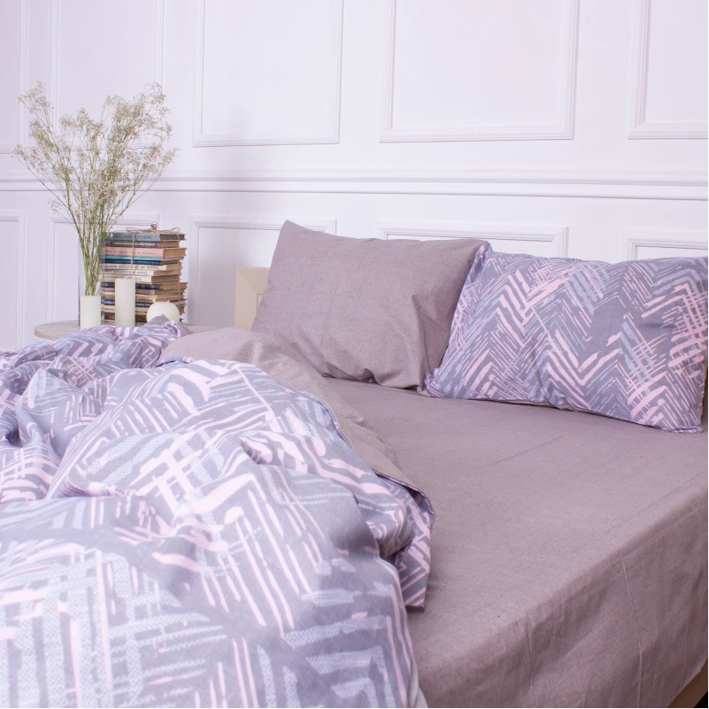 Пододеяльник MirSon Ranforce Elite 17-0448 Geometry of love - 4