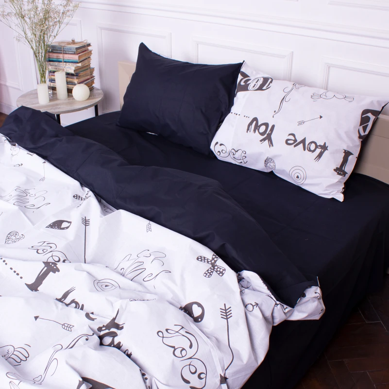 Комплект постільної білизни MirSon Ranforce Elite 17-0220 Iezeniya - 1