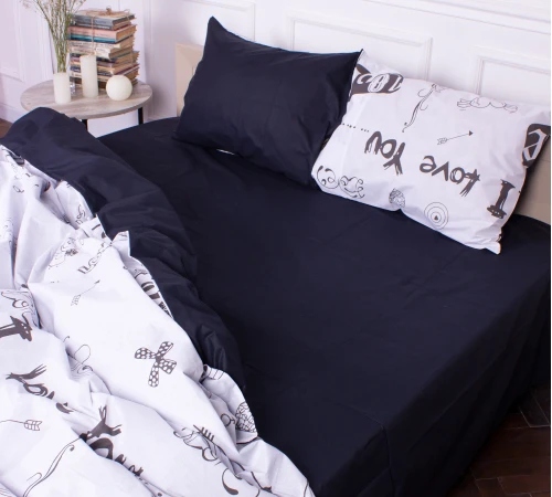 Простирадло MirSon Ranforce Elite 17-0220 Iezeniya