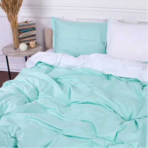 Пододеяльник Satin Stripe 30-0014 + 30-0001 Garbine
