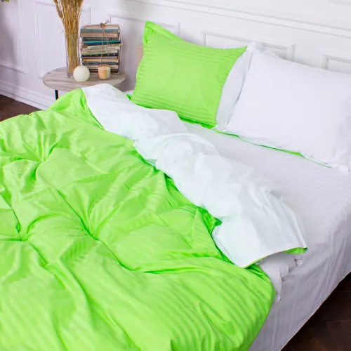 Постельное белье Satin Stripe 30-0016 + 30-0001 Prianka - 3