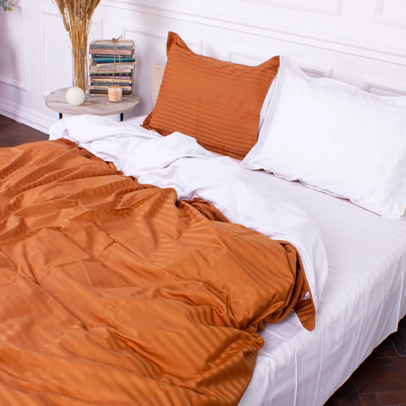 Постельное белье Satin Stripe 30-0005 + 30-0001 Batul - 2