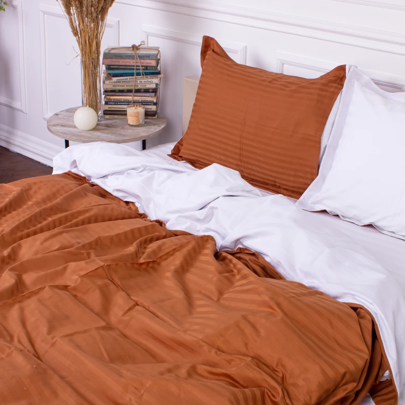 Постельное белье Satin Stripe 30-0005 + 30-0001 Batul - 4