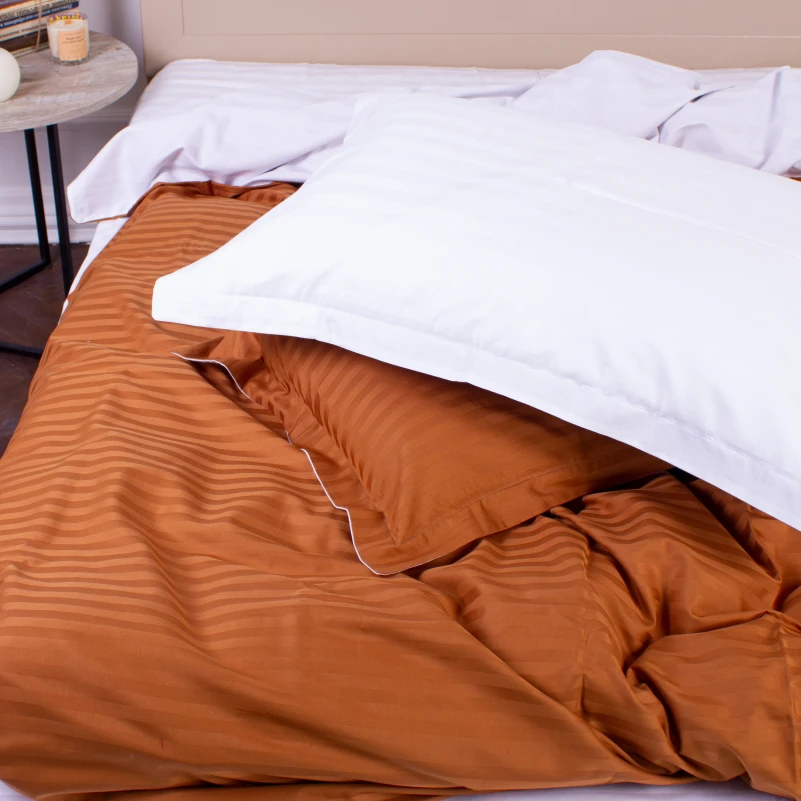 Постельное белье Satin Stripe 30-0005 + 30-0001 Batul - 6