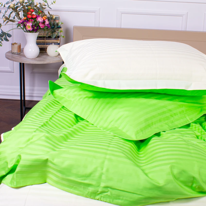 Постільна білизна Satin Stripe 30-0016 + 30-0002 Elaija - 5