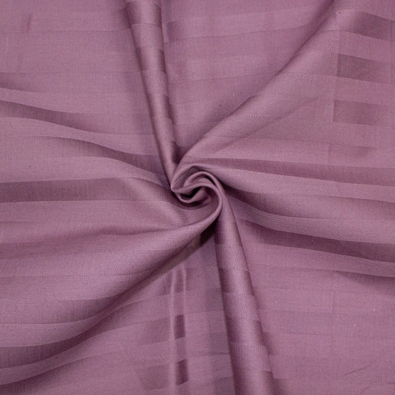 Простынь на резинке Satin Stripe 30-0008 Smoky Pink - 1