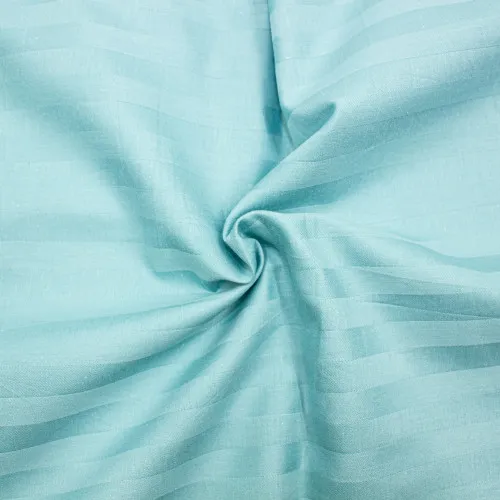 Простынь на резинке Satin Stripe 30-0015 Green Wave - высота 25 см (детские 10 см) - 2