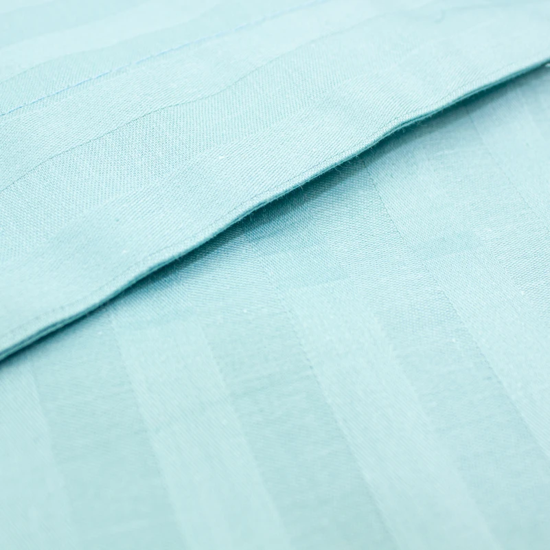 Простынь на резинке Satin Stripe 30-0015 Green Wave - 4