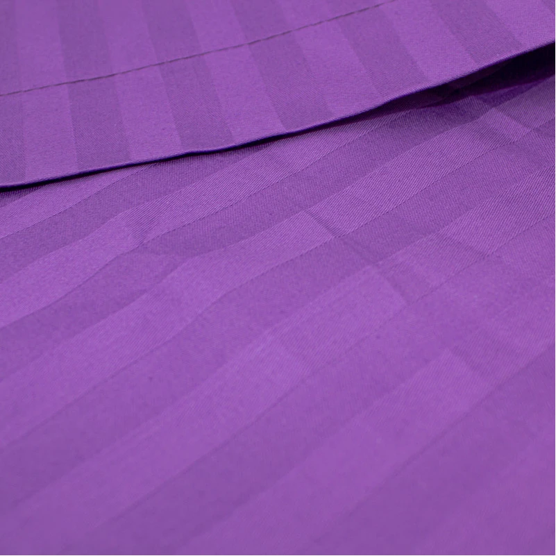 Простынь на резинке Satin Stripe 30-0009 Purple - 2