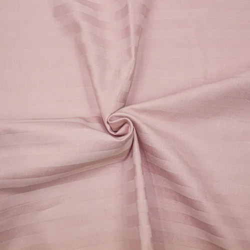 Простынь на резинке Satin Stripe 30-0007 Pink - высота 25 см (детские 10 см) - 2