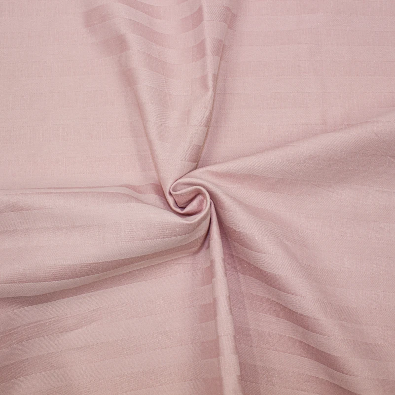 Простынь на резинке Satin Stripe 30-0007 Pink - 1