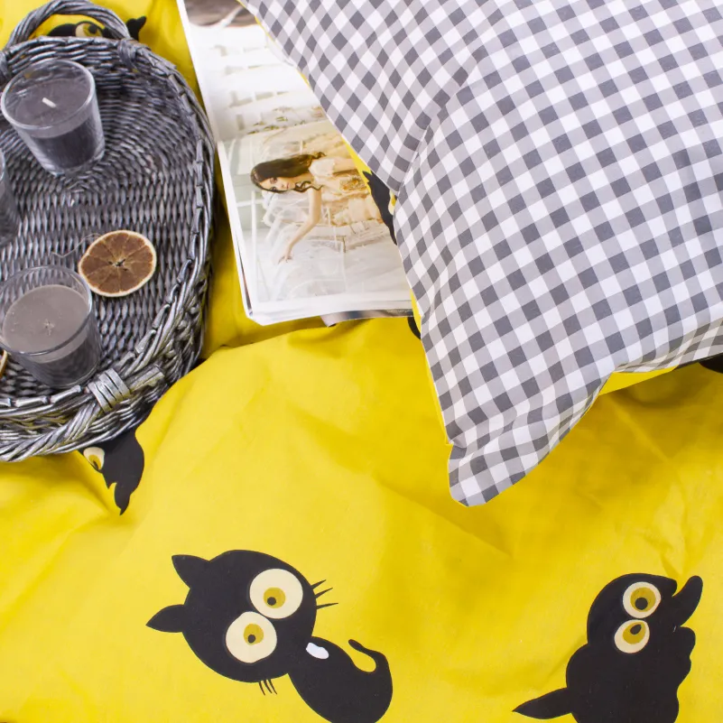 Комплект постельного белья Бязь 17-0572 Black Cat - 10