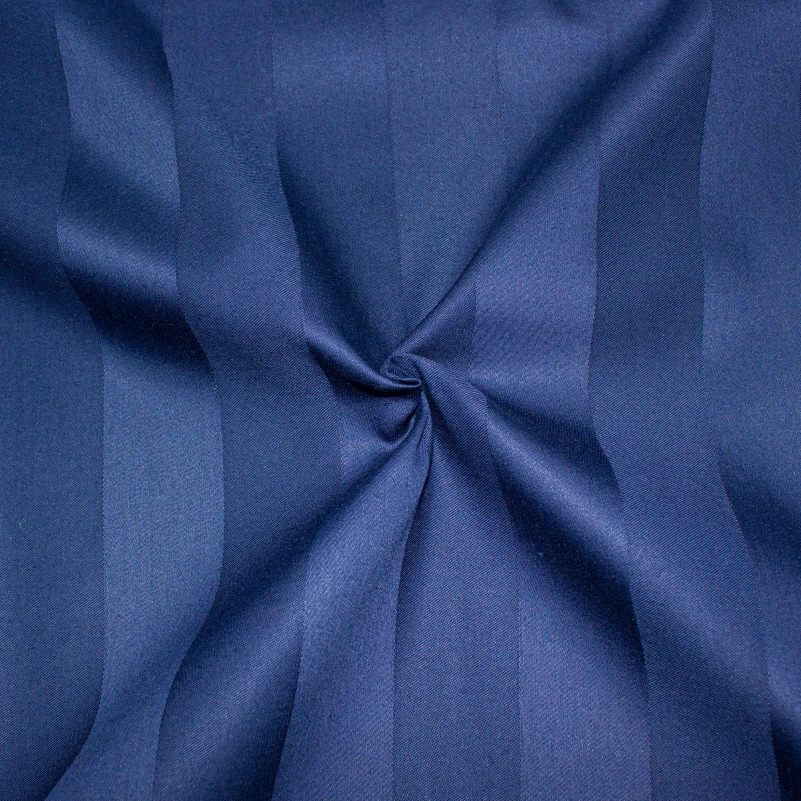 Простынь на резинке (САТИН ЖАККАРД) Blue sea - высота 25 см (детские 10 см) - 6