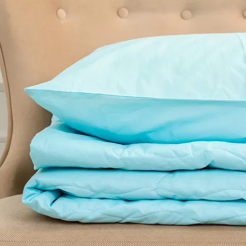 Летний постельный комплект №2630 Eco-Soft 12-4608 Lucretia (одеяло + наволочки)