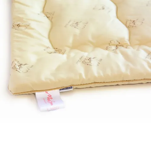 Одеяло шерстяное Hand Made Camel №174 шерсть тик (деми) - 5