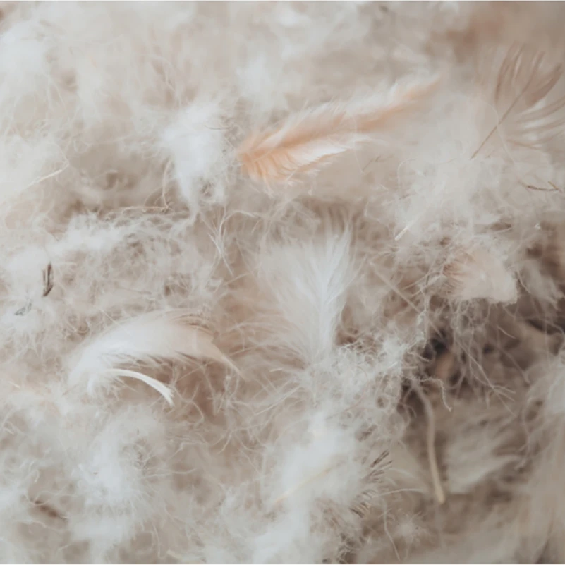 Одеяло пуховое Beatrice №093 90% серый пух Standart перкаль (зима+) - 14