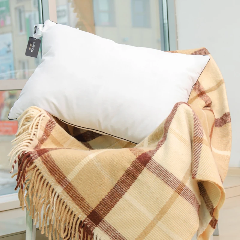 Подушка антиалергенна Royal Light №1521 EcoSilk бавовна (середня) - 7