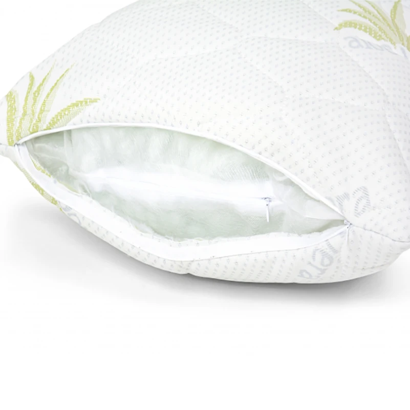 Подушка антиалергенная №808 "Alberto" EcoSilk Hand Made (упругая) - 6