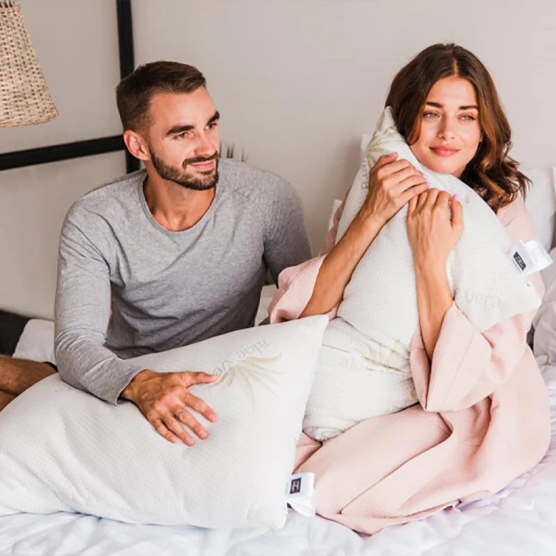 Подушка антиаллергенная Dorotea №737 Eucalyptus трикотаж (средняя) - 14